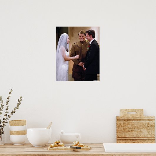 FRIENDS™ | Joey Marries Monica & Chandler Poster (Küche)