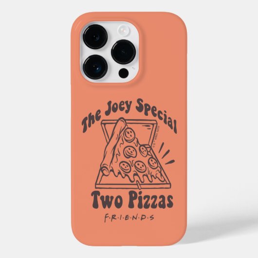 FRIENDS™ | Joey Pizza Quote Case-Mate iPhone Hülle (Rückseite)