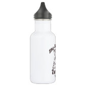 FRIENDS™ | Joey Pizza Quote Edelstahlflasche (Links)