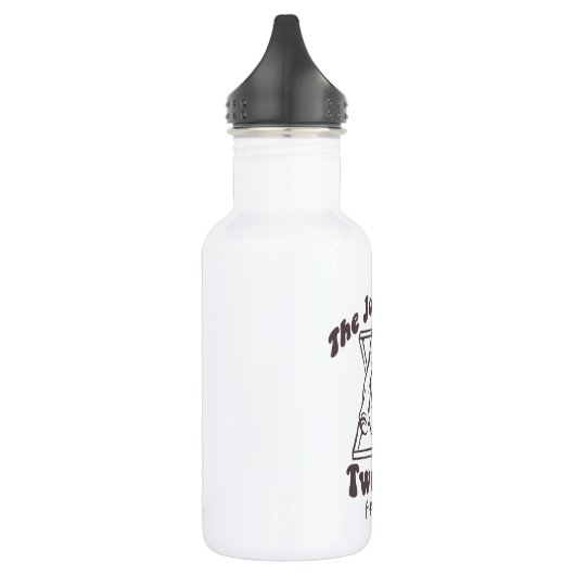 FRIENDS™ | Joey Pizza Quote Edelstahlflasche (Links)