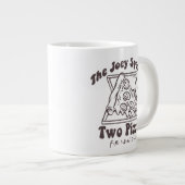 FRIENDS™ | Joey Pizza Quote Jumbo-Tasse (Vorderseite Rechts)