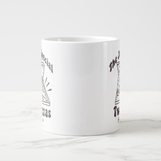 FRIENDS™ | Joey Pizza Quote Jumbo-Tasse (Vorderseite)