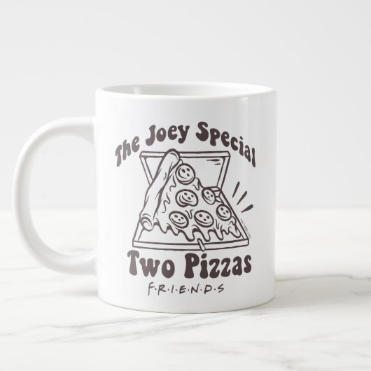 FRIENDS™ | Joey Pizza Quote Jumbo-Tasse (Links)