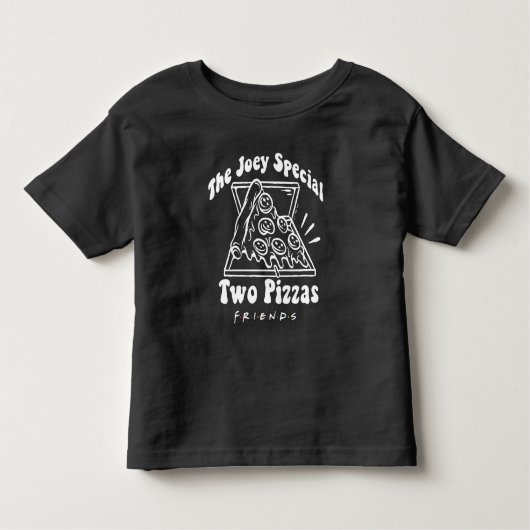 FRIENDS™ | Joey Pizza Quote Kleinkind Kleinkind T-shirt (Vorderseite)