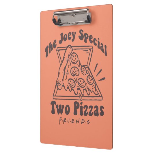 FRIENDS™ | Joey Pizza Quote Klemmbrett (Links)