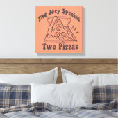 FRIENDS™ | Joey Pizza Quote Leinwanddruck (Insitu (Schlafzimmer))