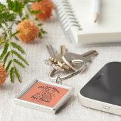 FRIENDS™ | Joey Pizza Quote Schlüsselanhänger (Seite)