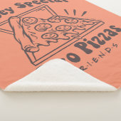 FRIENDS™ | Joey Pizza Quote Sherpadecke (3/4)