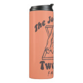 FRIENDS™ | Joey Pizza Quote Thermosbecher (Nach links gedreht)