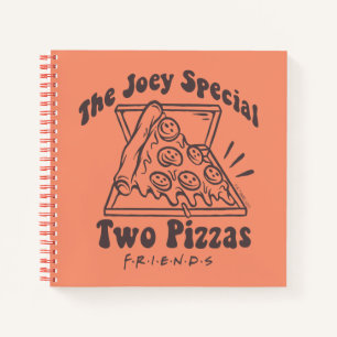 FRIENDS™ Joey Pizza Zitat Notizblock