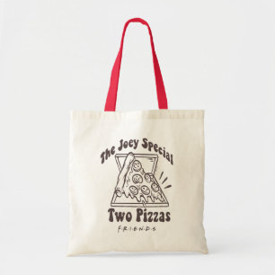 FRIENDS™   Joey Pizza Zitat Tragetasche