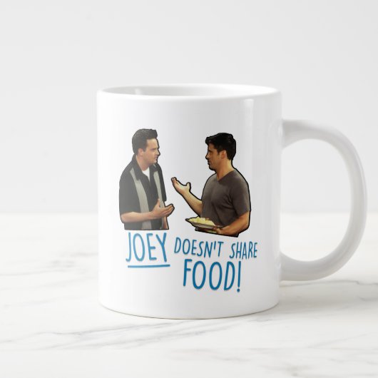 FRIENDS™ | Joey teilt Essen nicht! Jumbo-Tasse (Rechts)
