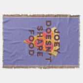 FRIENDS™ | Joey teilt Essen nicht - Pizza Decke (Vorderseite)