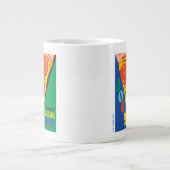 FRIENDS™ | Joey teilt Essen nicht - Pizza Graphic Jumbo-Tasse (Vorderseite)