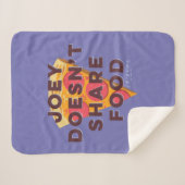 FRIENDS™ | Joey teilt Essen nicht - Pizza Sherpadecke (Vorderseite (Horizontal))