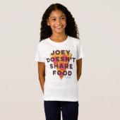 FRIENDS™ | Joey teilt Essen nicht - Pizza T-Shirt (Vorne ganz)