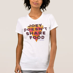 FRIENDS™ Joey teilt Essen nicht - Pizza T-Shirt