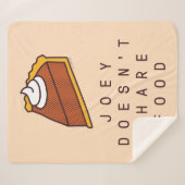 FRIENDS™ | Joey teilt Essen nicht Sherpadecke (Vorderseite (Horizontal))