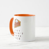 FRIENDS™ | Joey teilt Essen nicht Tasse (Vorderseite Links)