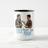 FRIENDS™ | Joey teilt Essen nicht! Tasse (Zentrum)