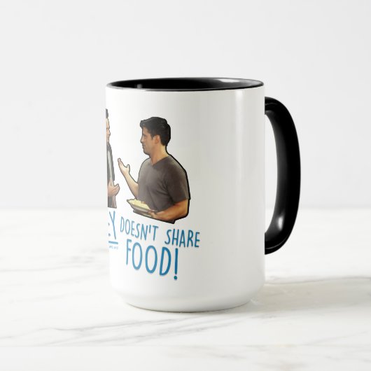 FRIENDS™ | Joey teilt Essen nicht! Tasse (VorderseiteRechts)