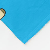 FRIENDS™ | Joey teilt Food Chibi nicht Fleecedecke (Ecke)