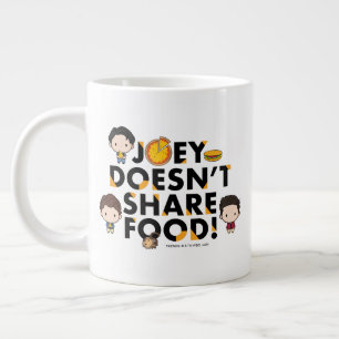FRIENDS™   Joey teilt Food Chibi nicht Jumbo-Tasse