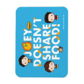 FRIENDS™ | Joey teilt Food Chibi nicht Magnet (Vertikal)