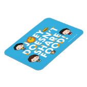 FRIENDS™ | Joey teilt Food Chibi nicht Magnet (Linke Seite)