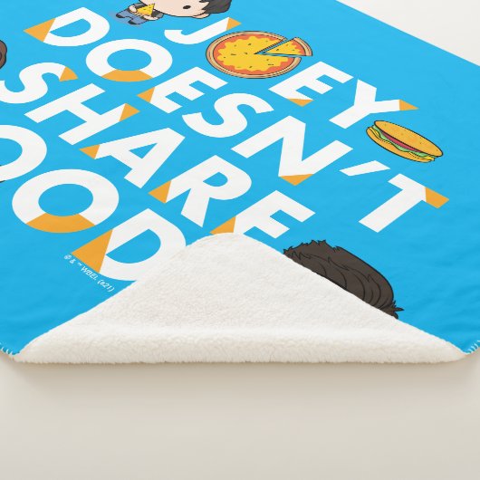 FRIENDS™ | Joey teilt Food Chibi nicht Sherpadecke (3/4)