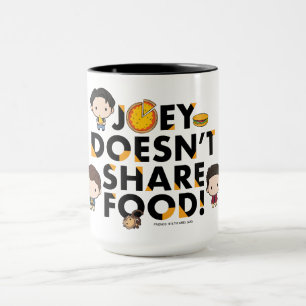 FRIENDS™ Joey teilt nicht gerne Essen Chibi Tasse