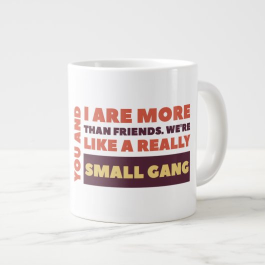 Friends Jumbo Tasse (Vorderseite Rechts)