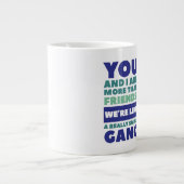 Friends Jumbo Tasse (Vorderseite)