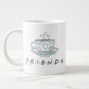 FRIENDS™ Kaffeetasse Watercolor Jumbo-Tasse