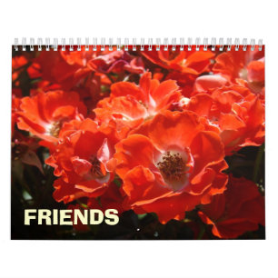 FRIENDS Kalender Geschenke Urlaub Rose Rose