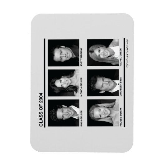 FRIENDS™ | Klasse 2004 Magnet (Vertikal)