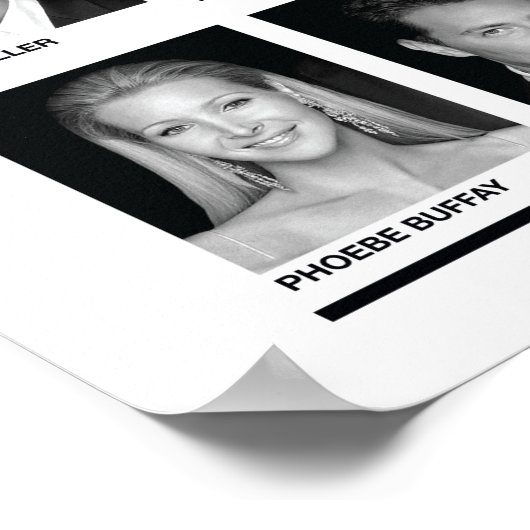 FRIENDS™ | Klasse 2004 Poster (Ecke)