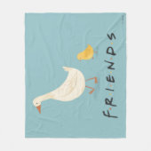 FRIENDS™ | Küken und Enten Fleecedecke (Vorderseite)