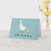FRIENDS™ | Küken und Enten Karte (Gelbe Blume)