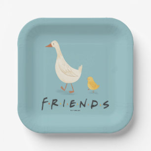 FRIENDS™   Küken und Enten Pappteller