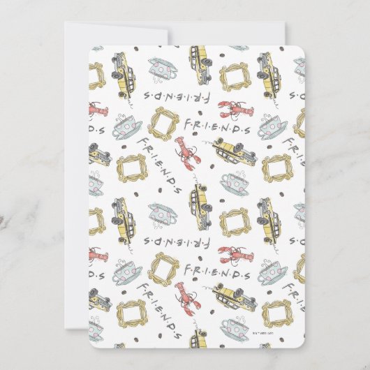 FRIENDS™ | Letzter Flug vor dem Ring Bachelorette Einladung (Rückseite)