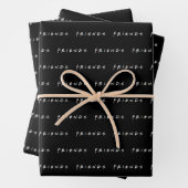 FRIENDS™-Logo Geschenkpapier Set (Beispiel)