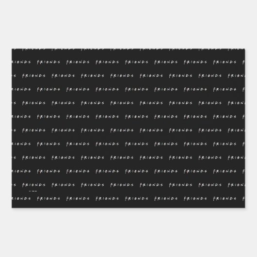 FRIENDS™-Logo Geschenkpapier Set (Vorderseite)