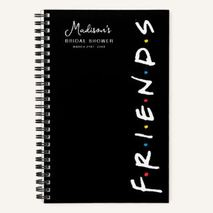 FRIENDS™ Logo   Hochzeits- / Brautparty-Geschenk f Notizblock