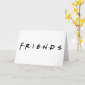 FRIENDS™-Logo Karte (Gelbe Blume)