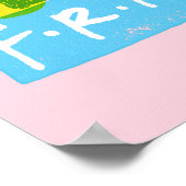 FRIENDS™ | Logo mit Symbolen Poster (Ecke)