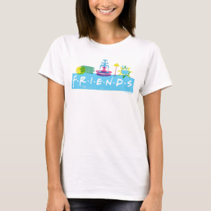 FRIENDS™ Logo mit Symbolen T-Shirt