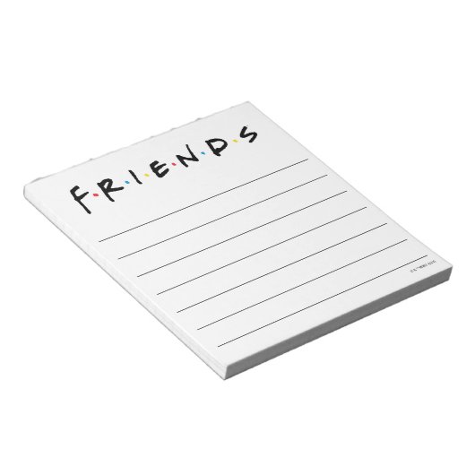 FRIENDS™-Logo Notizblock (angewinkelt)