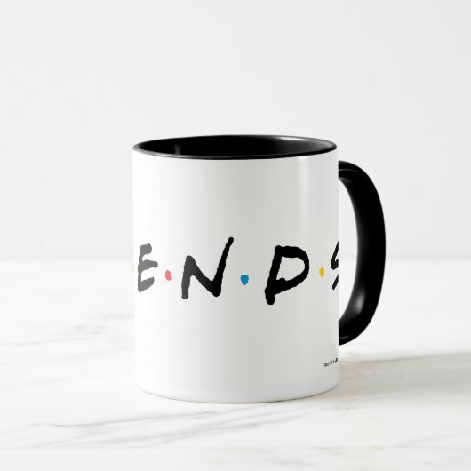 FRIENDS™-Logo Tasse (VorderseiteRechts)