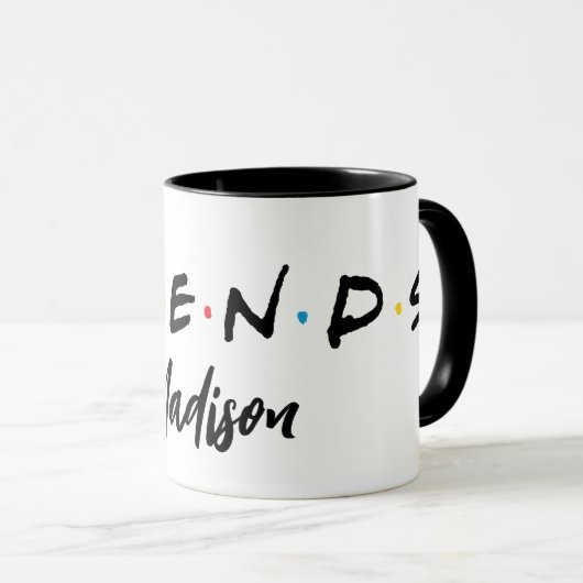 FRIENDS™-Logo Tasse (VorderseiteRechts)